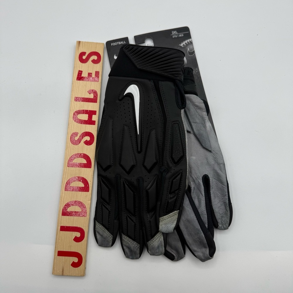 Nike D-Tack 6.0 Lineman NFL Football Gloves Black PGF946-017 Men's Size 3XL NEW